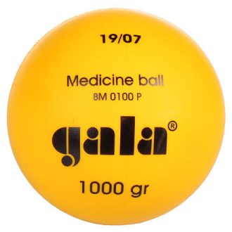 BM P műanyag medicinlabda súlya 1 kg