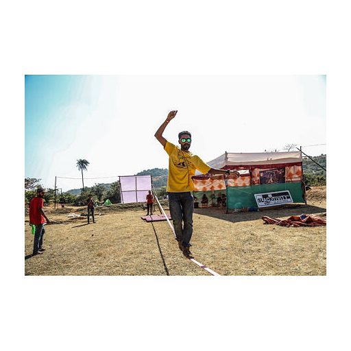 Ranger Slackline kiegyensúlyozó heveder hossza 15 m