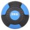 Dimple medicine ball, rubber weight 2 kg