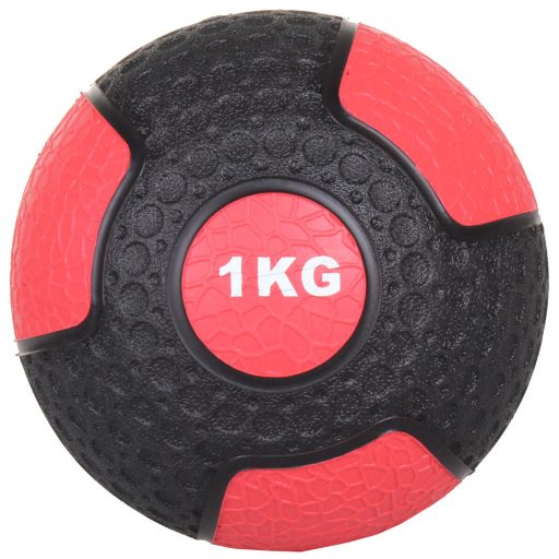 Dimple medicine ball, rubber weight 2 kg