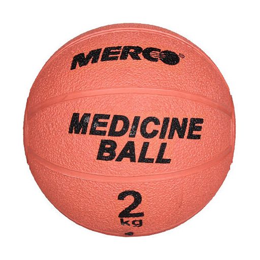 Egyetlen gumiból készült medicinlabda, súlya 4 kg