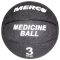 Black rubber medicine ball weight 3 kg