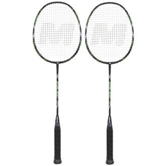 Exel set badminton racket black variant 29694
