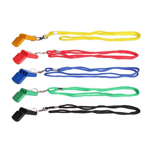 Síp Színes 012-es műanyag síp nyakpánttal 29696-os változat