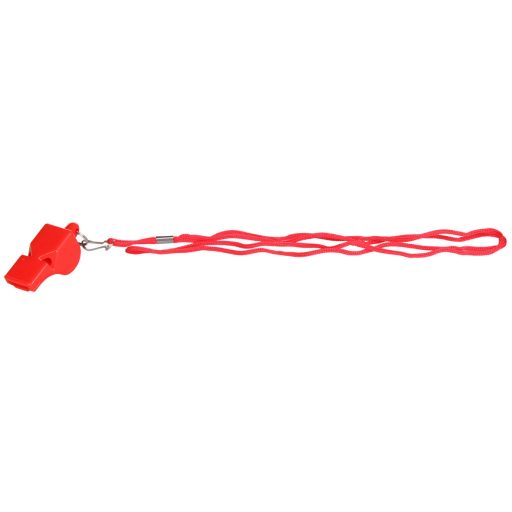 Whistle Colored 013 plastic whistle with neck strap variant 29697