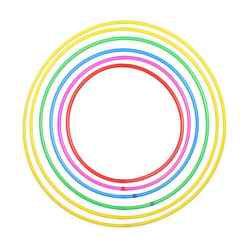 Hula Hoop Neon gymnastic hoop diameter 60 cm