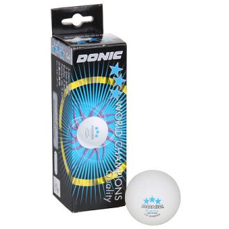   P40+ 3 csillagos asztalitenisz labdák fehér csomagolásban 3 db