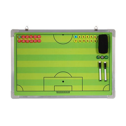 Soccer 45 mágneses edzőtábla, állvánnyal, 31654 változat