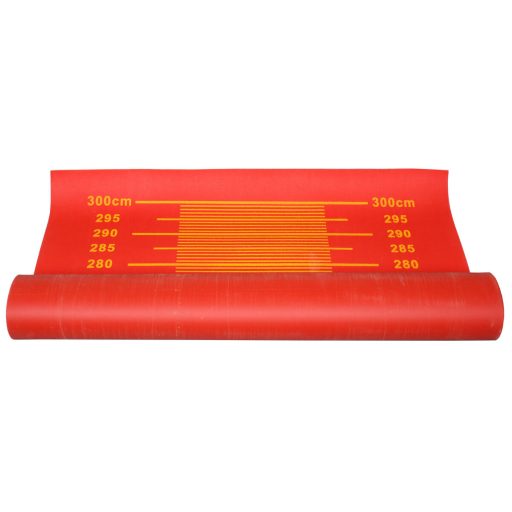 Test pad for standing long jump red variant 32237