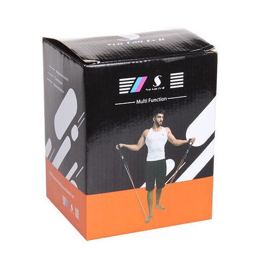 Fitness gumiszalag készlet, ellenállás-szalagok