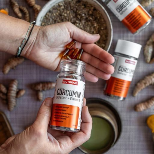 Curcumin Bioperine Vitamin D packaging 60 pils