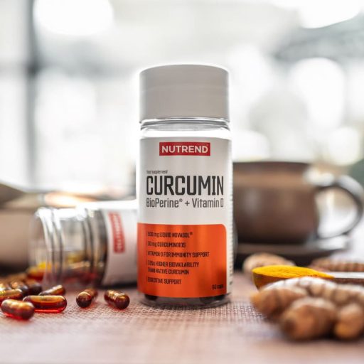 Curcumin Bioperine Vitamin D packaging 60 pils