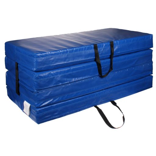 Crash-Mat gymnastic mat, folding blue variant 35323