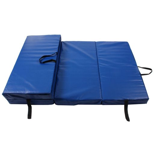 Crash-Mat gymnastic mat, folding blue variant 35323