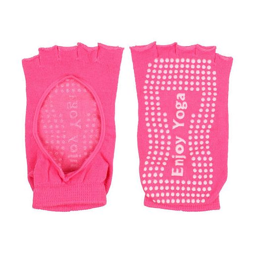 tapadós S2 jógázós zokni, ujjatlan rózsaszín változat 35965