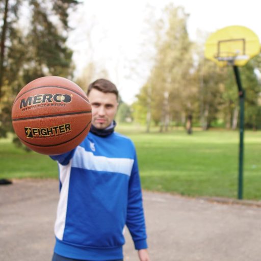 Fighter basketball ball ball size No. 6