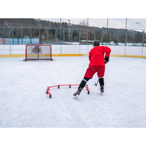 7 Section stickhandling hockey trainer variant 37137