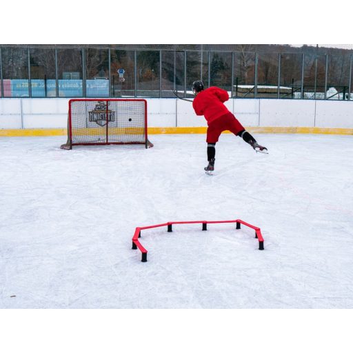 7 Section stickhandling hockey trainer variant 37137