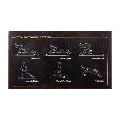 Ellipse Discs gliding discs black variant 37237