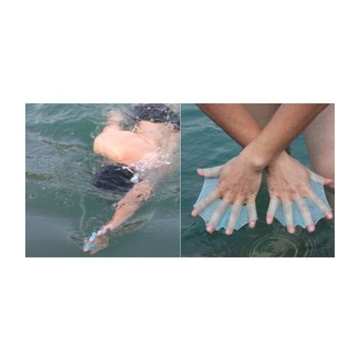 Szilikon evezős úszóbilincs S méret