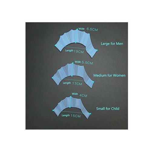 Szilikon evezős úszóbilincs S méret