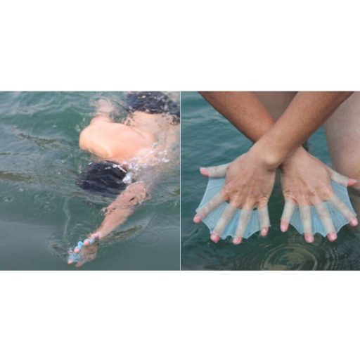 Paddle Silikon swimming handcuffs dimension L