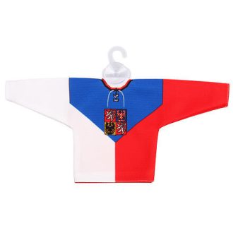   Szocsi 2014 CZ replika mini jégkorong mez zászlóváltozat 37782