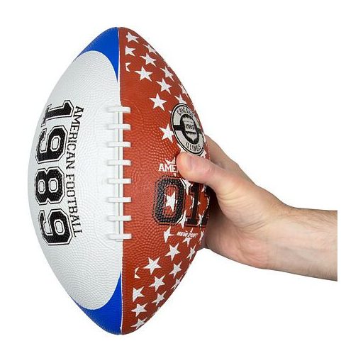 Chicago Large amerikai foci labda, fehér-barna, 5-ös méret