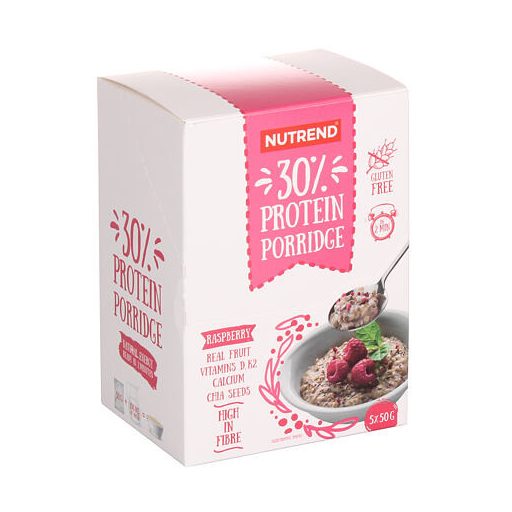 Protein Porridge protein oatmeal flavor raspberry