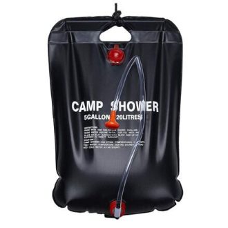 Asszisztens kempingzuhany térfogata 20 l
