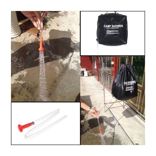 Zuhanyzó tábor zuhany térfogata 40 l