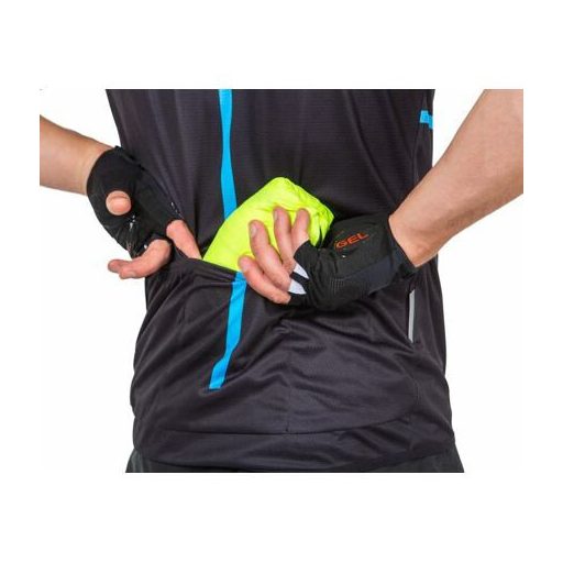 Bora kerékpáros kabát neon sárga ruházat L-es méret