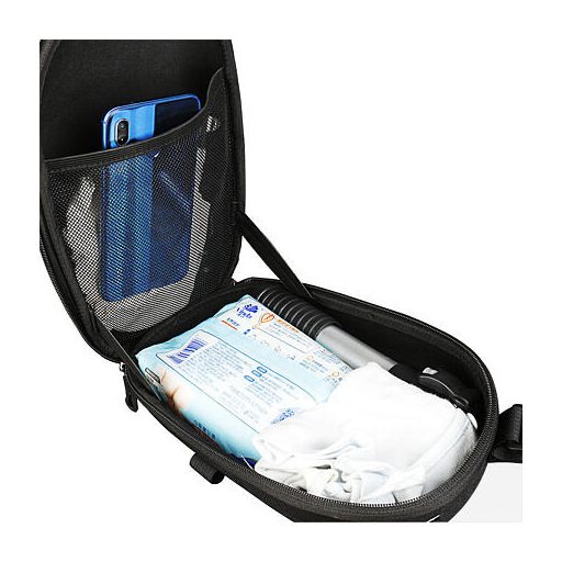 Rollertáska kormánytáska fekete változat 39022