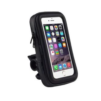   Phone Holder 1.0 kerékpáros telefontáska, fekete változat 39043