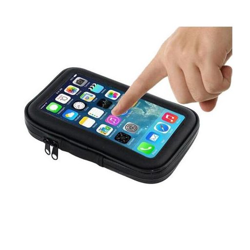 Phone Holder 1.0 kerékpáros telefontáska, fekete változat 39043