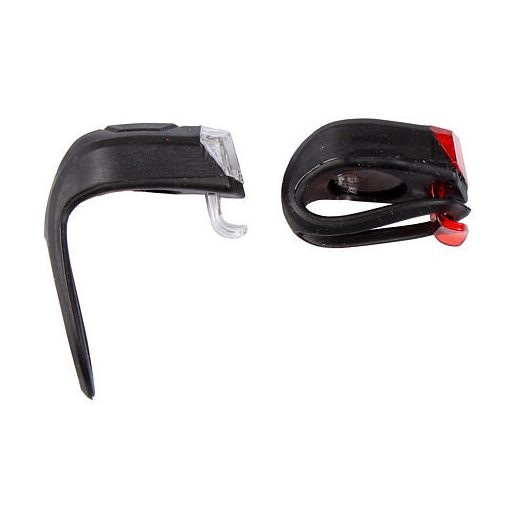 LS02 kerékpárlámpa szett fekete változat 39081