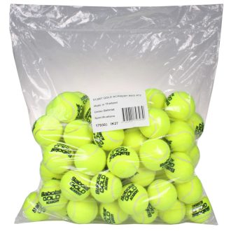 Gold Academy tennis balls packaging 72 pcs