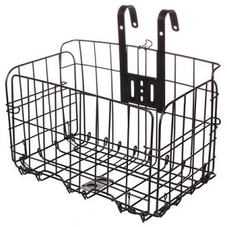 Basket Solid kerékpárkosár fekete változat 39777