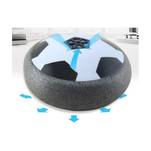 Hover Ball lebegő focilabda, fekete, átmérője 18 cm