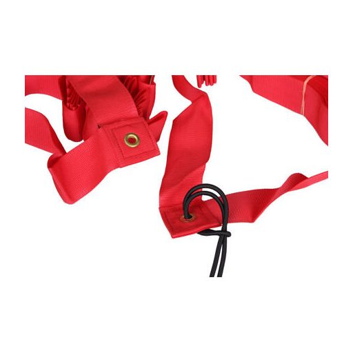 Strandröplabda pályakötél Sport rögzítéssel /piros/ PVC változat 3101
