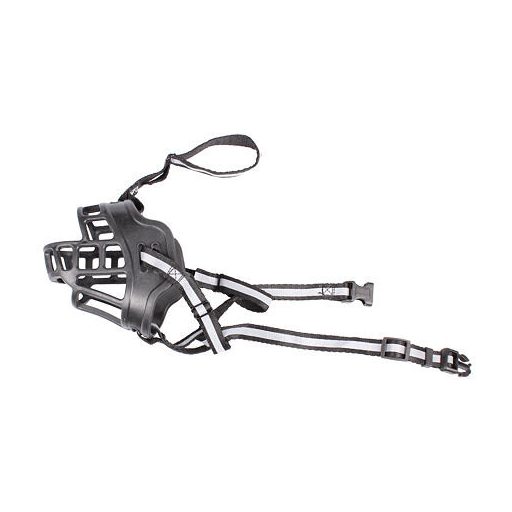 Szájkosár kutya szájkosár fekete méret 5-ös