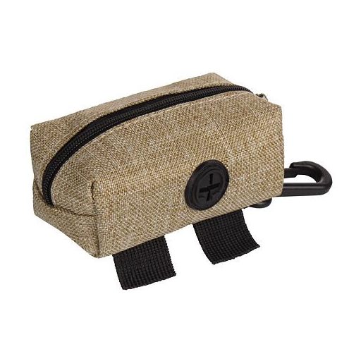Pórázzsák kutya szemeteszsákhoz khaki változat 40137