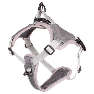 Szürke hálós kutyahám M-es méret