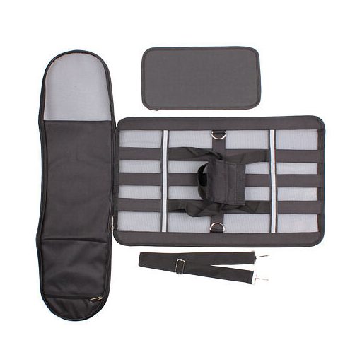 Messenger 42 kisállattartó táska, fekete változat, 40250