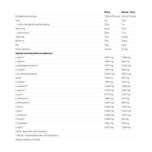 100% tejsavófehérje 1000 g jegeskávé ízű