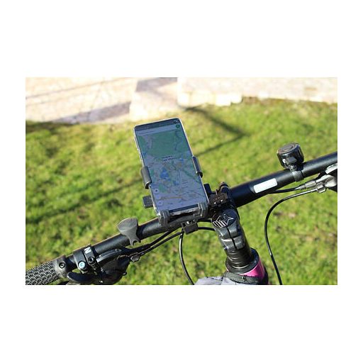 Phone Holder 2.0 kerékpáros telefontartó fekete változat 40460