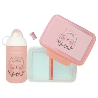 Meow cumisüveg és uzsonnásdoboz 40485-ös változat