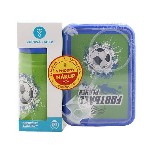 focipalack és uzsonnásdoboz 40486-os változat