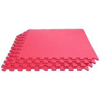 Színes Puzzle fitneszpad piros csomagolásban 4 db