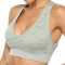 Cut Bra sportmelltartó zöld ruházat M-es méret